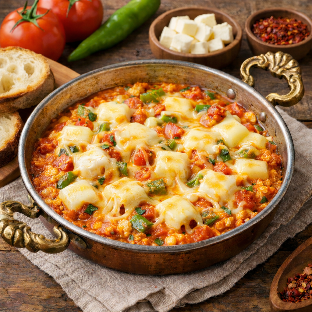 Kaşarlı Menemen