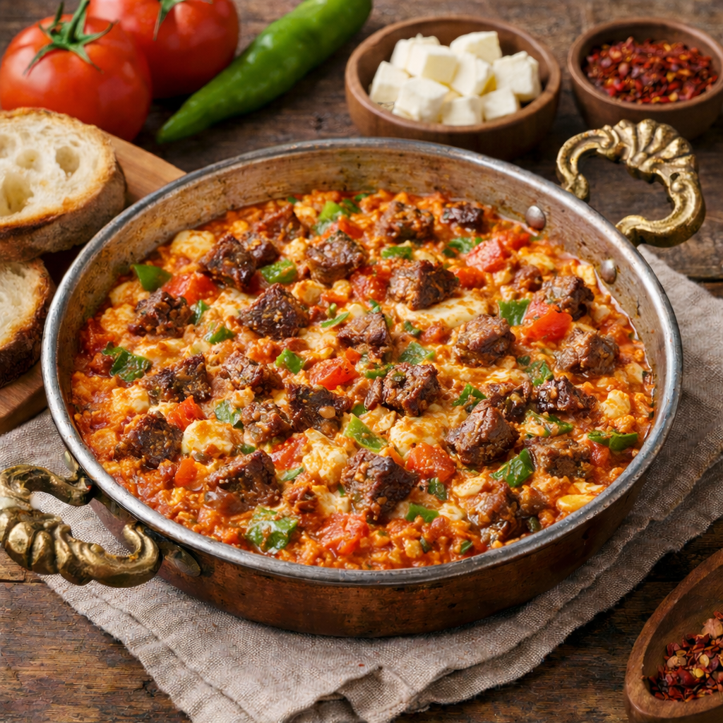 Kavurmalı Menemen