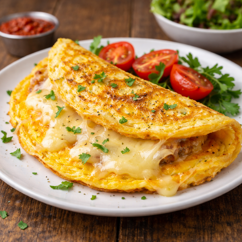 Kaşar Peynirli Omlet